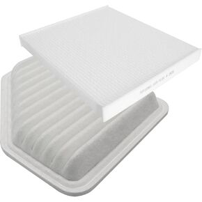 2Pcs Engine & Cabin Air Filters, Fit for 2005-2010 Chevy Cobalt, 2007-2010 Pontiac G5, 2005-2006 Pontiac Pursuit, CA9969, CF10361 in Kuwait