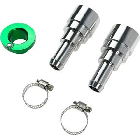 800-409HP 2PCS Heater Hose Connector Stainless Steel Coolant Hose Connector | Fit for GM Inlet/Outlet 3/4" Tube 5/8" Hose GMC Ford Chevrolet Cadillac Buick Hummer Lincoln | OE 15151875 15792820 in Saudi Arabia