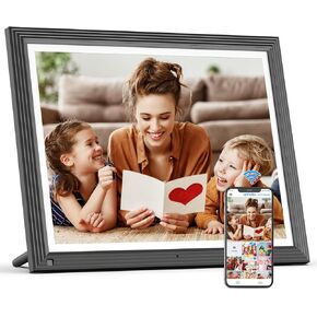 15.6 بوصة WIFI إطار صورة ذكية إطار صورة رقمية - إطار صور رقمي كبير مع زاوية عرض FHD واسعة ، والتحكم عن بُعد ، 32 جيجابايت ، قابلة للتركيب على الحائط ، يسهل مشاركته في الفيديو عبر البريد الإلكتروني للتطبيق ، السحابة الحرة in Kuwait