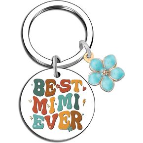 Mimi Gifts for Grandma Birthday Gifts for Mimi Grandma Gift from Grandkids Gigi Gift for Grandma Nana Nanny Granny Keychain Christmas Stocking Stuffers for Grandma from Granddaughter in Saudi Arabia