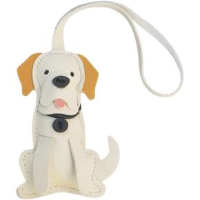 LRTJ Leather Dog Keychain for Handbag, Cute Bag Accessories for Backpack, Purse Charms for Tote Bag for Women in Kuwait