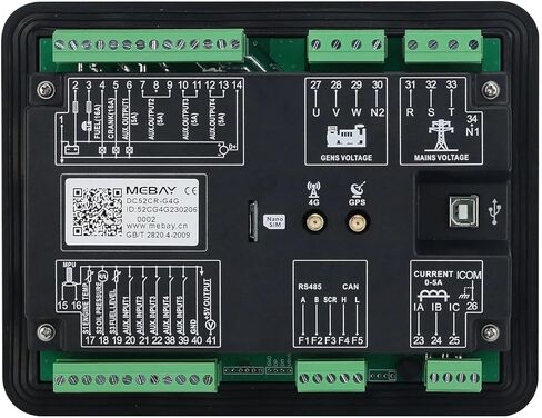 DC52CR-G4G Genset Controller Generator Controller Mains Monitoring and AMF for Diesel Gasoline in Kuwait