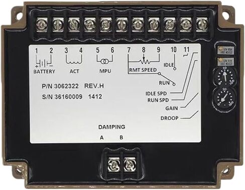 Engine Speed Controller 3044196 3062322 4914090 4914091 Governor for Genset Parts Generator(3044196 Original) in Saudi Arabia