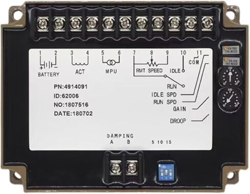 Engine Speed Controller 3044196 3062322 4914090 4914091 Governor for Genset Parts Generator(3044196 Original) in Saudi Arabia