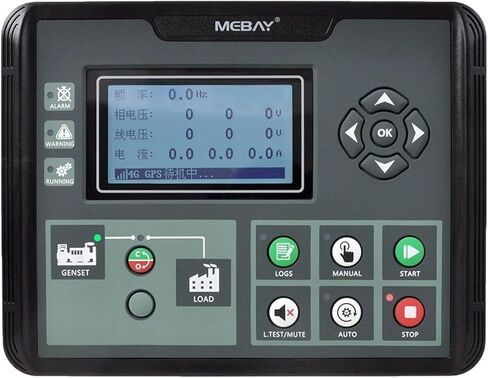 M DC52C-4G Genset Controller Generator Controller Supports Mains Monitoring AMF Cloud Control in Kuwait