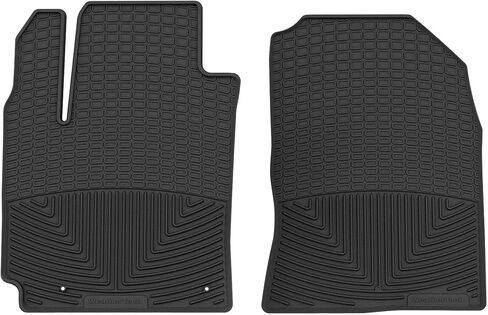 WeatherTech All-Weather Floor Mats for Hyundai Kona N, Kona 1st Row (W497), Black in Saudi Arabia