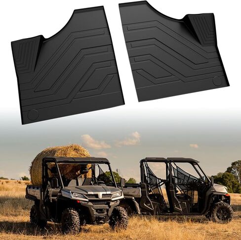 SAUTVS TPE Front Floor Mats for CFMOTO UFORCE 1000/1000 XL, Front Row Floor Liners Slush Mat All Weather Protection for CFMOTO UForce 1000 2019-2025/1000 XL 2022-2025 Accessories in Saudi Arabia