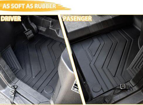 SAUTVS TPE Front Floor Mats for CFMOTO UFORCE 1000/1000 XL, Front Row Floor Liners Slush Mat All Weather Protection for CFMOTO UForce 1000 2019-2025/1000 XL 2022-2025 Accessories in Saudi Arabia