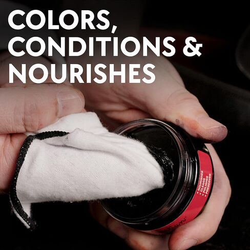 بلسم تلميع كريمي للأحذية والأحذية الجلدية - 1.6 أونصة - صنع في الولايات المتحدة الأمريكية (محايد) in Kuwait