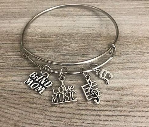 سوار Band Mom، هدية Band Mom، سوار الموسيقى - مجوهرات الفرقة الموسيقية - هدية مجوهرات Band Mom in Saudi Arabia
