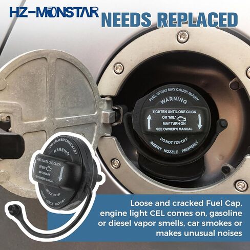 Gas Cap Fuel Cap 5C0201550T 5Q0201550L Compatible with 2011-2020 Jetta 2015-2020 Golf | GTI 2017-2019 AllTrack 2015-2019 R | Sportwagen Replace 5C0 201 550 T 5C0-201-550-T in Saudi Arabia