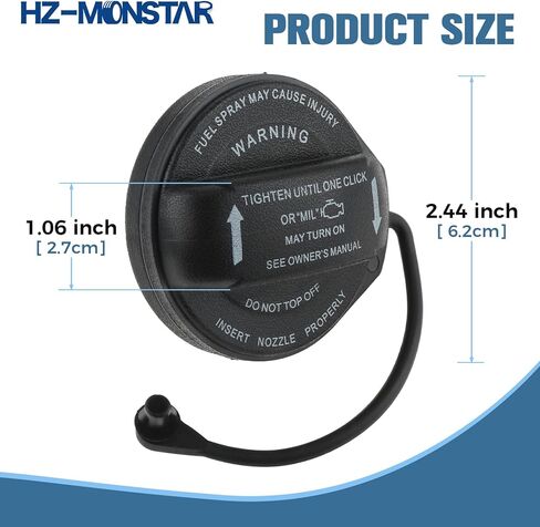 Gas Cap Fuel Cap 5C0201550T 5Q0201550L Compatible with 2011-2020 Jetta 2015-2020 Golf | GTI 2017-2019 AllTrack 2015-2019 R | Sportwagen Replace 5C0 201 550 T 5C0-201-550-T in Saudi Arabia