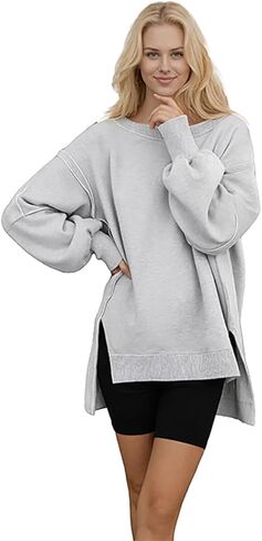 Cozy Oversized Y2K Sweatshirts for Women Streetwear Hoodies and Crewnecks Fall Winter Fashion in Saudi Arabia