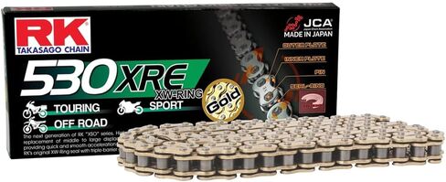 سلسلة سباق RK GB530XRE-112 سلسلة ذهبية 112 رابط XW-Ring مع وصلة توصيل in Saudi Arabia