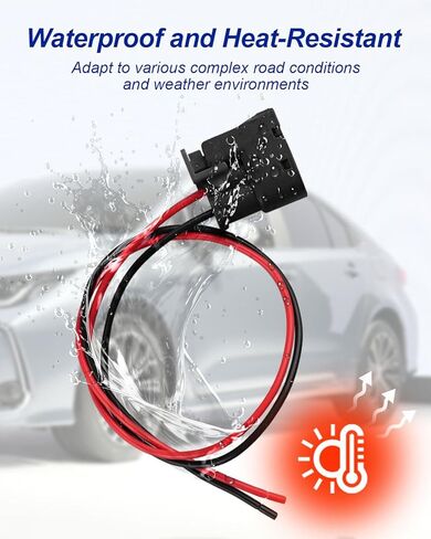 7283-8226 Fog Lamp Connector Fit for Toyota Corolla 2017-2023 Wiring Harness, Tail Wire of The Fog Light Connector in Saudi Arabia
