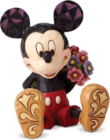 Disney Traditions by Jim Shore Mini Mickey Mouse Personality Pose Stone Resin Figurine, 2.75" in Saudi Arabia