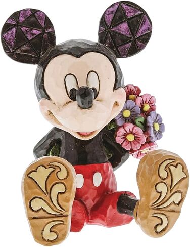 Disney Traditions by Jim Shore Mini Mickey Mouse Personality Pose Stone Resin Figurine, 2.75" in Saudi Arabia