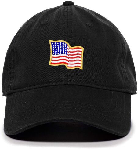 Tech Design American Flag 250th Anniversary USA hat Waiving Flag Baseball Cap Embroidered Cotton Adjustable Dad Hat in Kuwait