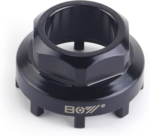 Chainring Lockring and Bottom Bracket Removal Tool Compatible with Shimano Older XTR, Truvativ ISIS, SRAM Drive 8 Notch Bottom Bracket Cups in Kuwait