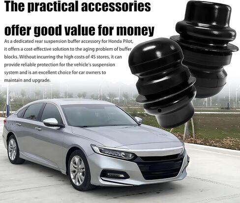 2Pcs 52722-S9V-A04 Rear Suspension Shock Coil Spring Bumper Bump Stop Left Right For Honda Pilot 2003 2004 2005 2006 2007 2008 52722S9VA04 Driver Passenger Side (2) in Kuwait