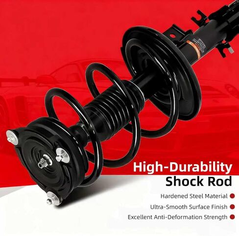 2PCS Rear Shock Absorber Strut Complete Assembly for Dodge Challenger 2015 2022 2017 2018 2019 2020 2021 2016 2023 6.2L V8 for Dodge Charger 2023-2012 3.6L V6 5.7L 6.4L V8 in Saudi Arabia