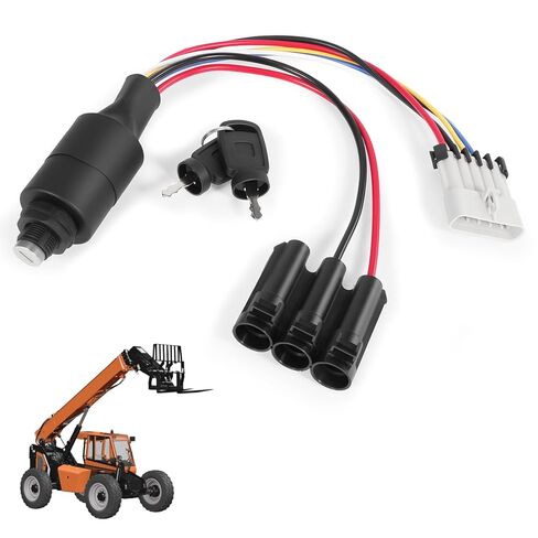4360690 مفتاح إشعال مع مفتاحين 8223453 JL4360690، مناسب لموديلات Skytrak JLG Genie 8042 10042 10054 - استبدل مفتاح الإشعال 8035807 in Kuwait