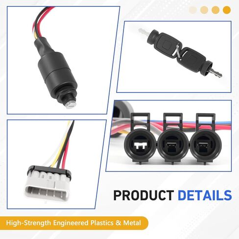 4360690 مفتاح إشعال مع مفتاحين 8223453 JL4360690، مناسب لموديلات Skytrak JLG Genie 8042 10042 10054 - استبدل مفتاح الإشعال 8035807 in Kuwait