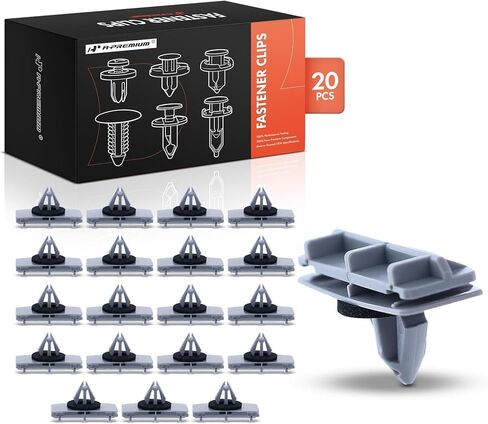 A-Premium 9mm Nylon Fender Flare Moulding Retainer Clips Bulk Push Pin Fasteners Plastic Rivets with Seal Compatible with Jeep Wrangler 2005-2024, Liberty 2005-2013 – Wear Resistant, 30 PCS (3.87 oz) in Saudi Arabia