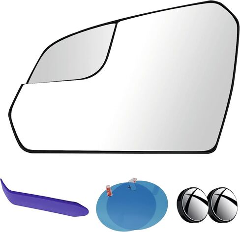 EAP Driver Side Mirror Glass Compatible With Hyundai Sonata 2015-2019, Heated, 87611C2000 in Saudi Arabia