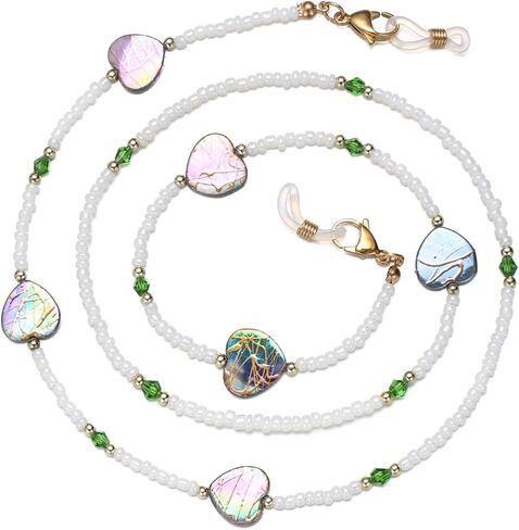 Eyeglasses Chain for Women Glasses Chain Sunglasses Chain Fashion Beaded Eyeglass Chains for Women in Saudi Arabia