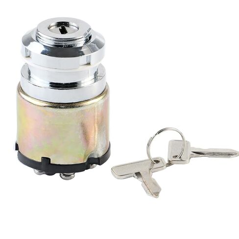 مفتاح الإشعال المبدئي مناسب لعربة جولف الغاز Club Car DS 1983-1995 لاستبدال 1012415، CP1012415 طقم أسطوانة القفل مع مفتاحين in Kuwait