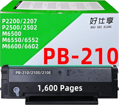 خرطوشة حبر سوداء PB210 PB211 PB-210 PB-211 متوافقة مع Pantum PB-210E PB-210S PB-211E PB-211EV P2200 P2207 P2500 P2502 M6500 M6550 M6552 M6600 M6602 Printer (PB210) الحبر-1600 صفحة) in Kuwait