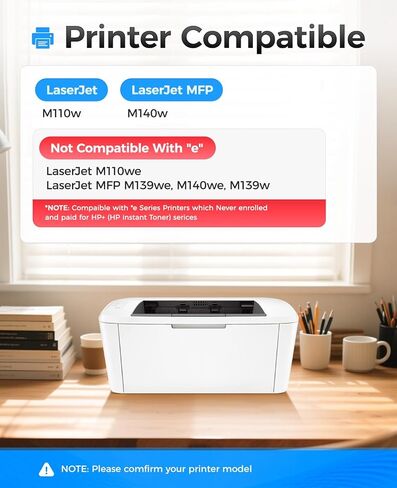 خرطوشة حبر 141A W1410A سوداء مكونة من عبوتين (مع شريحة) بديلة عالية الإنتاجية لحبر HP 141A W1410A 141X W1410X متوافق مع حبر طابعة HP LaserJet Pro M110w MFP M140w M110we M139we M140we in Kuwait