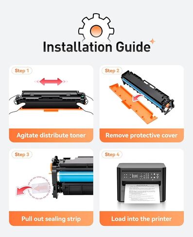 045H 045 Black Toner Cartridge 2-Pack High Yield Compatible Replacement for Canon 045 CRG-045 045H for MF634Cdw Color ImageCLASS MF632Cdw LBP612Cdw MF632 MF634 MF630C LBP610C MF636cdwt Printer Ink in Kuwait