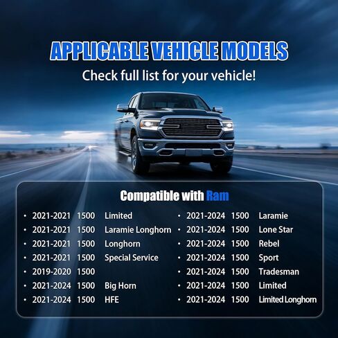 2PCS Front Sway Bar Stabilizer Link Kit Fit for Ram 1500 2019 2020 2021 2022 2023 2024 3.0L 3.6L 5.7L Replace K750996 in Kuwait