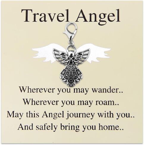New Driver Driving Keychain Gifts for Women Men Traveler Adventure Gifts Trucker Bus Driver Birthday Christmas Gift Travel Angel Keychains Drivers License Gift for Son Granddaughter in Kuwait