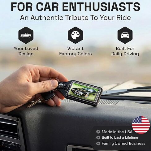 Brotherhood 1978 Smokey & The Bandit Trans Am Car Keychain Key Holder Key Ring For Men Heavy Duty Car Keyring For Men and Women in Kuwait