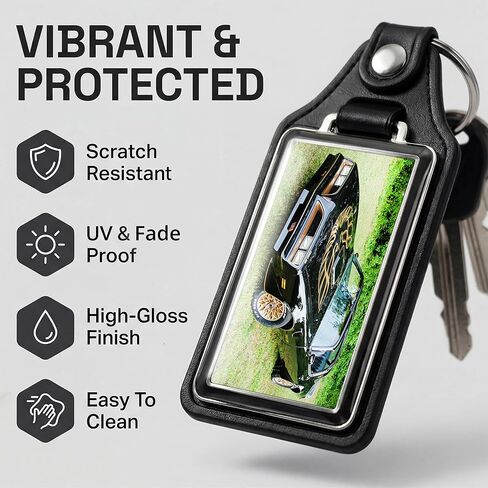 Brotherhood 1978 Smokey & The Bandit Trans Am Car Keychain Key Holder Key Ring For Men Heavy Duty Car Keyring For Men and Women in Kuwait