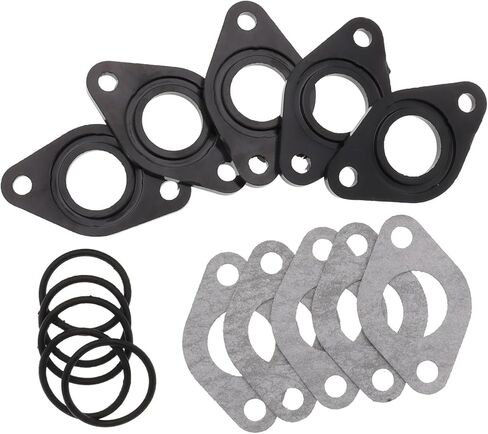5Set 20mm Carburetor Intake Manifold Pipe Gasket Spacer Seal For Chinese 50cc 70cc Engine for XR for SSR for KLX for CRF Dirt Pit in Saudi Arabia