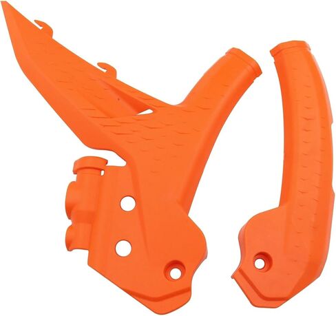 Motorcycle Frame Plastic Protective Cover For KTM XC SX XCF SXF 125 250 300 350 400 450 2023-2024 distintivo(Orange-24) in Kuwait