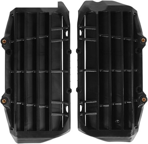 Motorcycle Radiator Water Tank Protection Cover Protector For KTM SX125 SX150 SX250 SX SXF 2019 2020 distintivo(Black) in Saudi Arabia