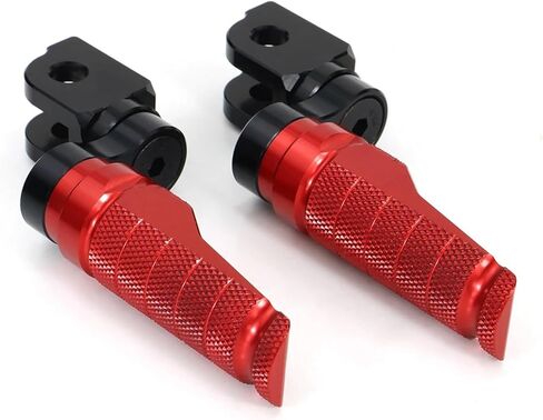 Motorcycle Front Footrests Foot Pegs Adjustable Fit For Suzuki for GSX-R125 for GSX-R600 for GSX-R750 for GSX-R1000 for GSX-S125750 1000 for GSR600 750(Blue GSX-S Logo) in Saudi Arabia
