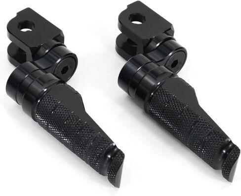 Motorcycle Front Footrests Foot Pegs Adjustable Fit For Suzuki for GSX-R125 for GSX-R600 for GSX-R750 for GSX-R1000 for GSX-S125750 1000 for GSR600 750(Blue GSX-S Logo) in Saudi Arabia