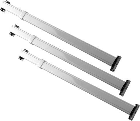 Rod Desyne KSH-2036 Flat Sash Rod (Set of 2), 20-36 inch, White in Kuwait