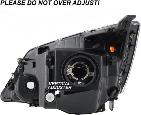 AKKON - For 2007-11 Honda CR-V Headlights Assembly w/Amber Corner Black Housing Clear Lens Full Set in Saudi Arabia