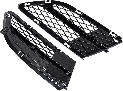 2x المصد الأمامي السفلي شبكة مصابيح الضباب متوافق مع 2009-2011 BMW E90 E91 325i 328i 335i in Kuwait