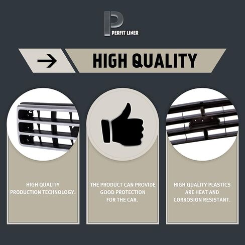 Perfit Liner New Replacement Parts Front CHROME GRAY Grille Grill With emblem provision Compatible With 1989-1991 Ford F-350 F-150 Bronco F-250 E9TZ8200A FO1200141 in Saudi Arabia