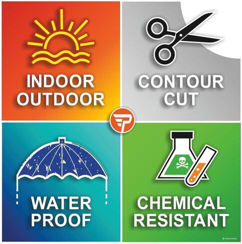 Supporting Our Troops Thank You Decal USA Flag Military ProSticker 291 (4") in Kuwait