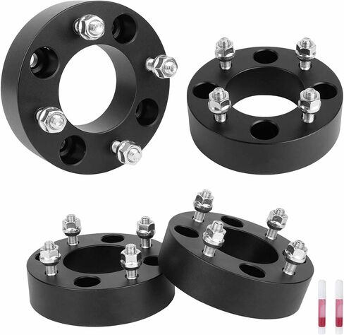 فواصل عجلات 4 × 110 مم 1.5 بوصة (38.1 مم) مقاس 74 مم لسيارة Honda Foreman Rancher TRX450R Recon Rincon Sportrax، 10 × 1.25 مسامير و4 محولات عجلات تناسب سوزوكي إيجر كينج كواد أوزارك فينسون، مجموعة من 4 in Kuwait