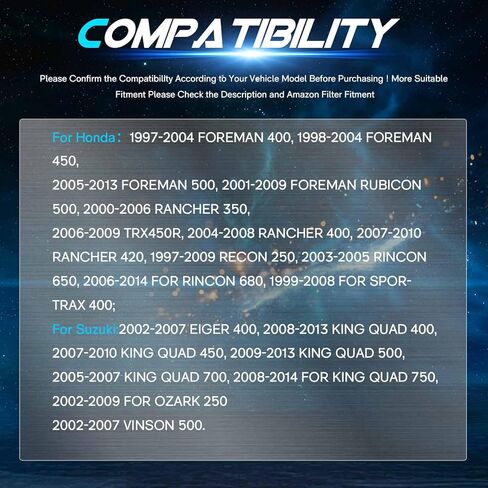 فواصل عجلات 4 × 110 مم 1.5 بوصة (38.1 مم) مقاس 74 مم لسيارة Honda Foreman Rancher TRX450R Recon Rincon Sportrax، 10 × 1.25 مسامير و4 محولات عجلات تناسب سوزوكي إيجر كينج كواد أوزارك فينسون، مجموعة من 4 in Kuwait